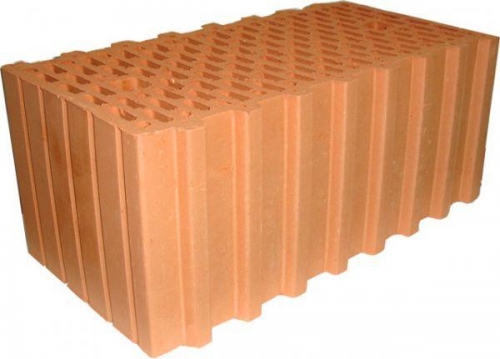 Керамический блок Kerakam 51 255x510x219 с пазом и гребнем